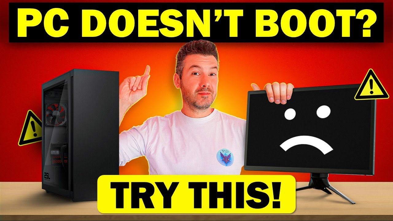 How to Fix a PC that Does Not Power On or Boot!